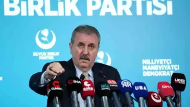 Destici'den CHP'nin Barış Konferansına Sert Tepki: "Ülkemizde Savaş mı Var?"