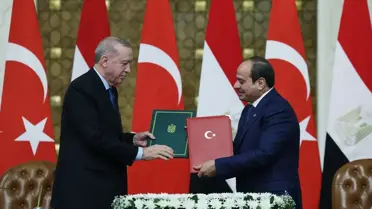 Türkiye ve Mısır Arasındaki Stratejik Anlaşmalar Resmi Törenle İmzalandı