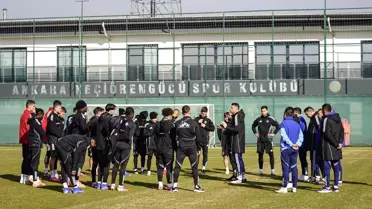 Gaziantep FK, Ankara’da Kupa Maçı İçin Antrenmanını Tamamladı
