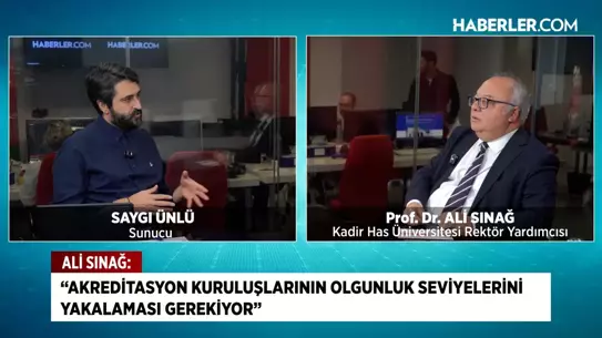 Akreditasyonun Üniversite Kalitesine Etkisi: Prof. Dr. Ali Sınağ'dan Kritik Açıklamalar