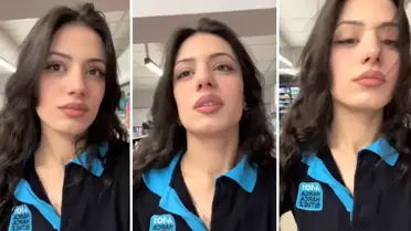 Kasiyer Çekimi Sosyal Medyada Patladı: Genç Kadının Doğal Anları Binlerce Yorum Aldı