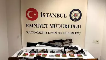 Sultangazi'de Silah ve Uyuşturucu Operasyonu: 3 Şüpheli Yakalandı