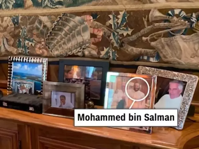 Epstein malikanesinden bir kare