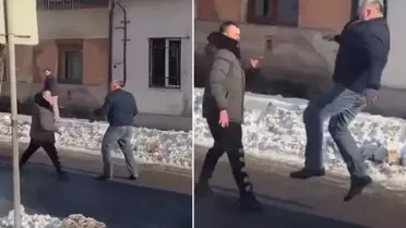 Sırbistan’da Trafik Kavgası Görüntüleri Sosyal Medyada Büyük İlgi Topladı