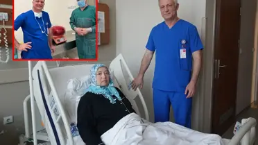 Fransa'da 75 Yaşındaki Kadının Karnındaki 30 cm Çapındaki Dev Kitle Ameliyatla Çıkarıldı