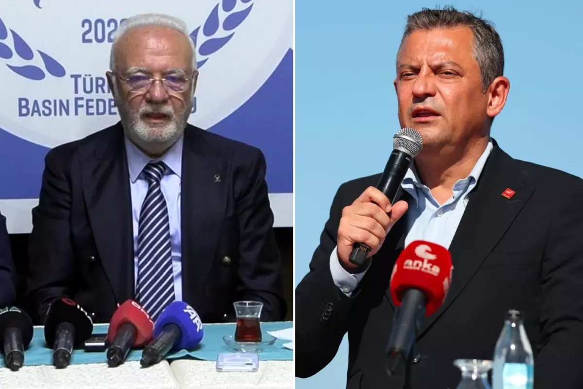 Mustafa Elitaş ve Özgür Özel