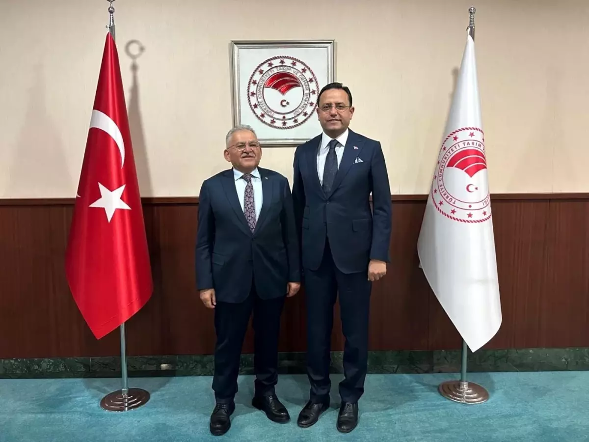 Kayseri Büyükşehir Belediyesi’nden Ankara’da Yatırım ve Proje Görüşmeleri