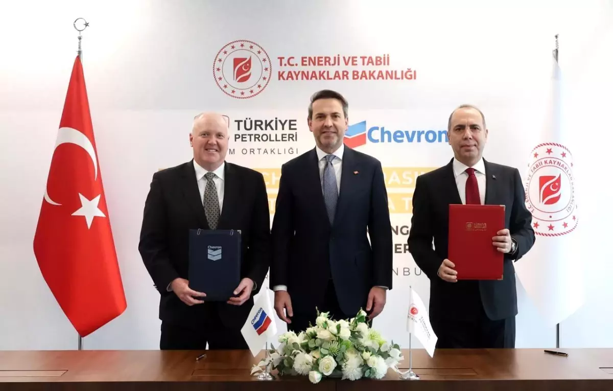 TPAO ve Chevron Yeni Petrol ve Gaz Arama Mutabakatı İmzaladı
