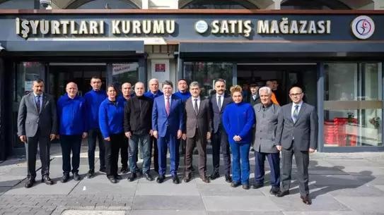 Adalet Bakanı Yılmaz Tunç, Kızılay’da İşyurtları Mağazasını Gezdirdi