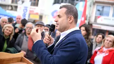 Etkinlikte konuşma yapan Başkan Ahmet Akın