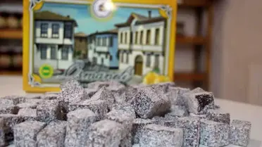 Ayva ve nar lokumu paketleme süreci