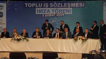 Kayseri'de 9.056 İşçi İçin Yeni Toplu İş Sözleşmesi İmzalandı