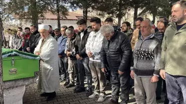 Olay yerinde bulunan kayalıklar