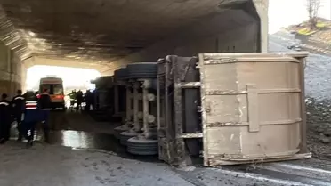 Çankırı’da Tır Kazası: 4 Yaralı ve Trafik Durumu