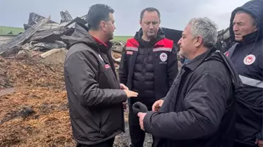 Tekirdağ Ergene'de Çiftlik Yangını: 100 Koyun Hayatını Kaybetti