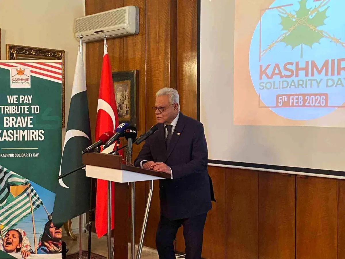 Ankara Büyükelçiliği'nde Keşmir Dayanışma Günü Coşkusuyla Kutlandı