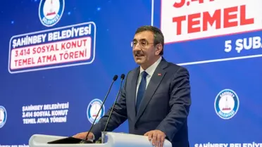 Cevdet Yılmaz, Gaziantep'te Sosyal Konut Projesi İçin Temel Attı ve Kentsel Dönüşüm Eleştirisi Yaptı