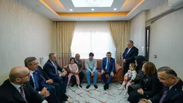 Ziyaret sırasında çekilen fotoğraf