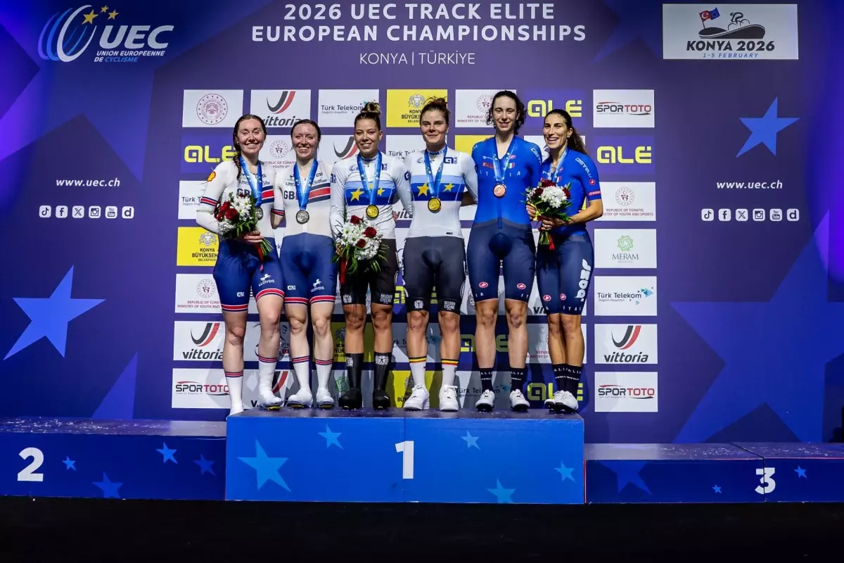 Konya’da 2026 UEC Avrupa Pist Bisikleti Şampiyonası Finali Görüldü: Keirin ve Madison’da Heyecan Dorukta