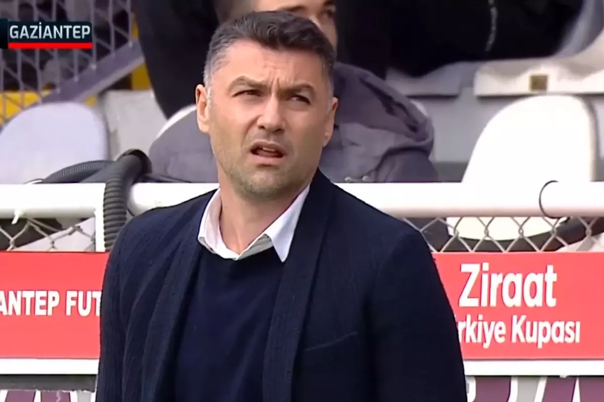Gaziantep FK, Keçiörengücü'nü 5-1 Mağlup Etti; Burak Yılmaz’ın Sert Tepkisi Gündemde