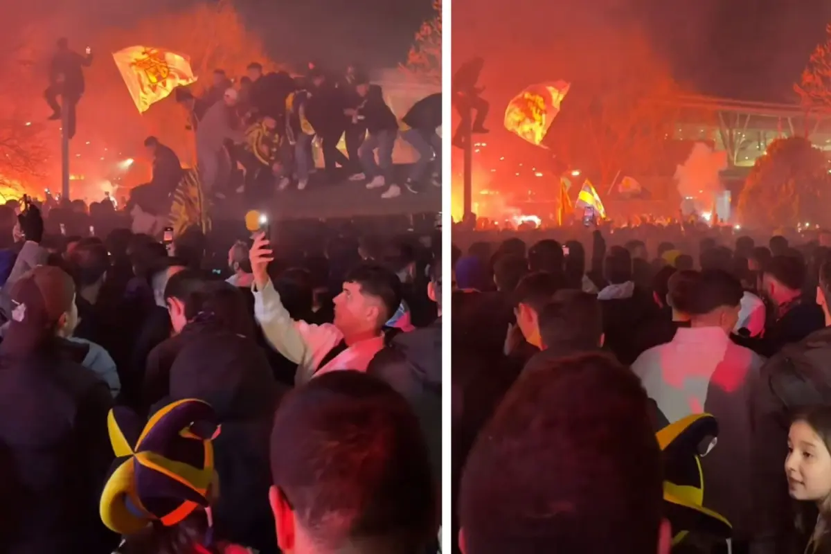 Fenerbahçe taraftarları N'Golo Kante'yi karşılıyor