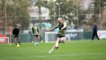 Alanyaspor ve Beşiktaş maç öncesi hazırlık