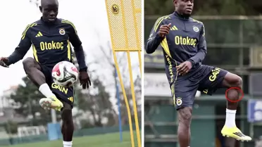 Kante, Fenerbahçe Formasıyla İlk Antrenmanını Tamamladı: Bacak Kasındaki 'A' İşareti Dikkat Çekti