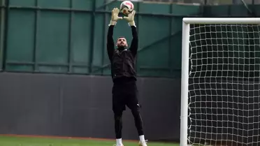 Manisa FK antrenman anı