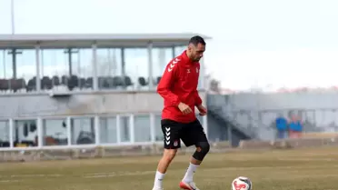 Sivasspor'un maç öncesi hazırlık sahası