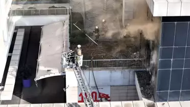 Bağcılar’da Kapalı Gece Kulübünde Çıkan Yangın İtfaiye Ekiplerini Seferber Etti