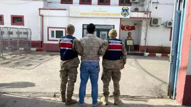 Batman’da 15 Yıllık Hapis Cezalı Kaçak Jandarma Şahıs Tutuklandı