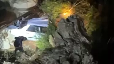 Marmaris’te Sel Felaketi: Sürücü Kayıp, Arama Ekipleri Çalışıyor