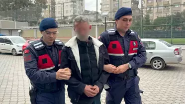 Samsun Tekkeköy'de Yağmur Suyu Mazgalı Çalan Şüpheli Jandarmaya Teslim Edildi