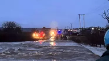 Gümülcine'de Şiddetli Sel: Sürücü Araçta Bulundu, Hayatı Bitti