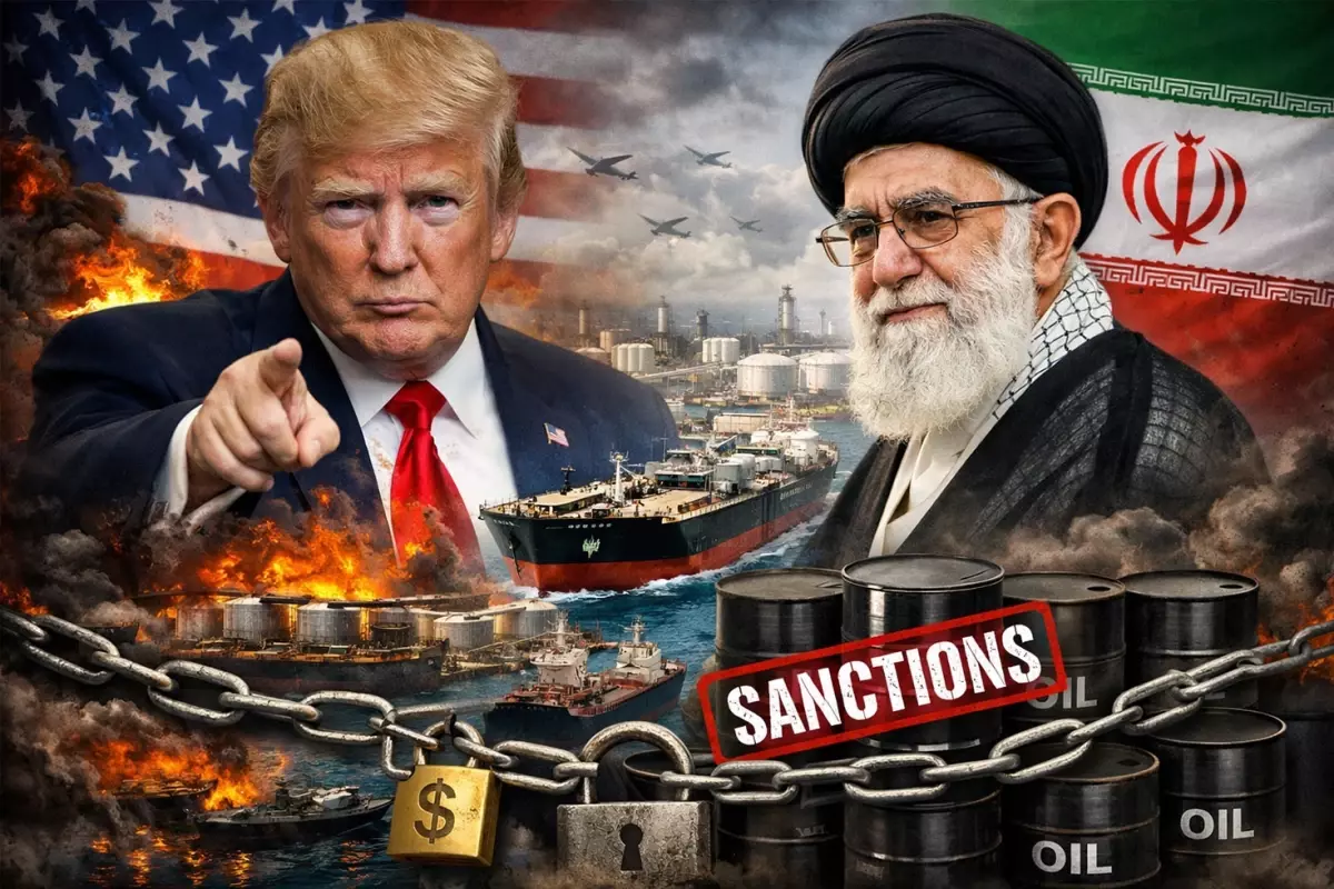 ABD, İran'ın petrol ticaretine destek veren 15 şirket ve 14 gemiyi hedef alarak yeni yaptırımlar uygulamaya koydu