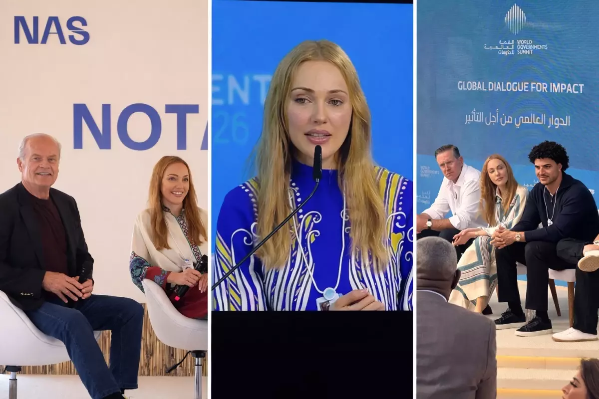 Meryem Uzerli, Dünya Hükümetler Zirvesi'nde Türkiye'yi Tek Temsilci Olarak Temsil Etti