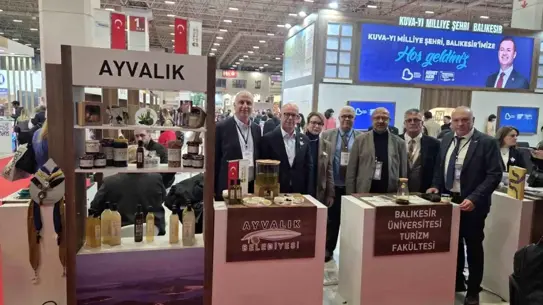 Ayvalık Belediyesi, EMITT Fuarı'nda Turizm ve Gastronomi Potansiyelini Tanıttı
