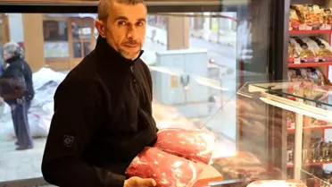 Kırşehir Kasapları Ramazan Öncesi Et Talebini Karşılamak İçin Hız Kesmedi
