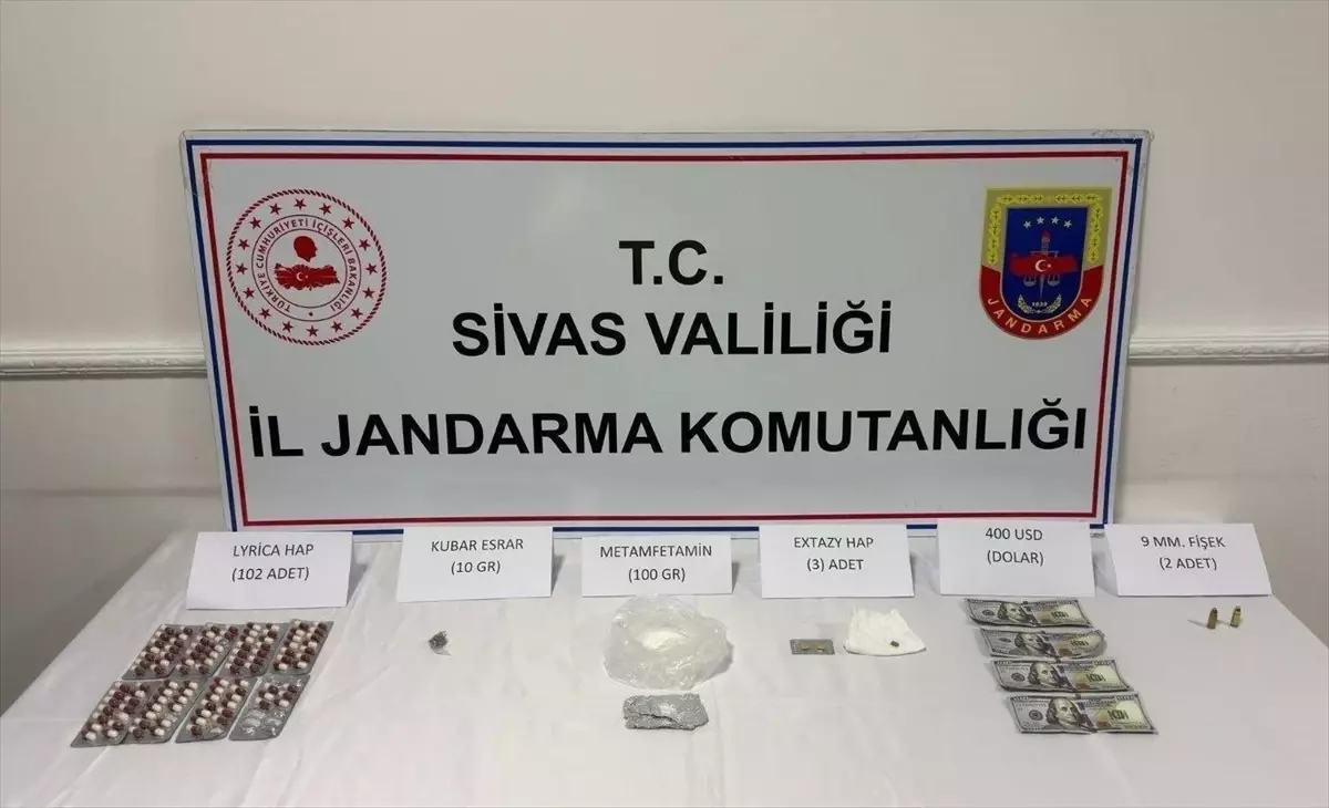 Sivas’ta Büyük Uyuşturucu Operasyonu: 3 Şüpheli Yakalandı