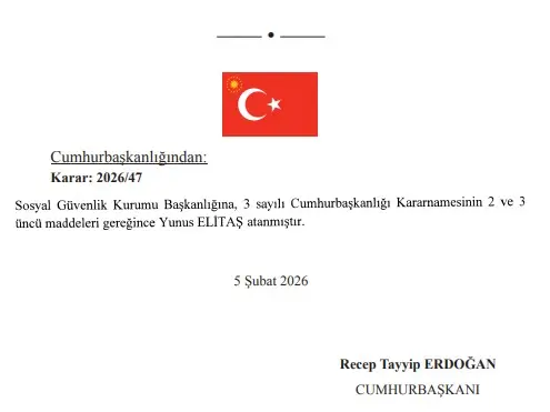 Yunus Elitaş SGK ofisinde