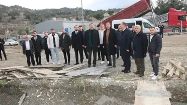 Haluk İpek, Taşova’da Yatırımları Yerinde İnceledi ve Konut Projelerini Değerlendirdi