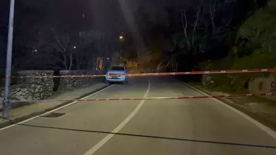 İstinat duvarının çöküş anı