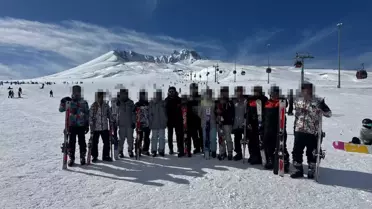 Kayseri'de Çocuklar İçin Kayak Destekli Rehabilitasyon Projesi Başladı