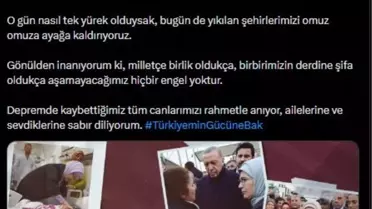 Emine Erdoğan, 6 Şubat Depremi Şehitlerini Anma Töreninde Duygusal Konuşma Yaptı