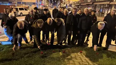 Zonguldak'ta Deprem Şehitleri Anma Töreni Düzenlendi