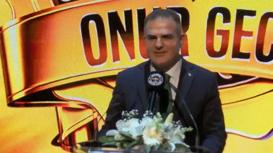 Onur gecesinden bir an