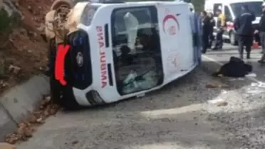 Seydikemer'de Ambulans Kazası: Paramedik Tuncay Şahin Yaralandı