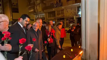 Pazarcık’ta 6 Şubat Depremi Anma Töreni Gerçekleştirildi