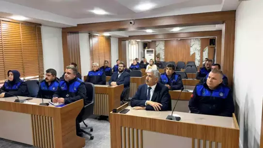 Kahta Belediyesi, Zabıta Personeline Derinlemesine Hukuk Eğitimi Verdi
