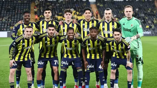 Fenerbahçe'nin maç sonrası sevinci